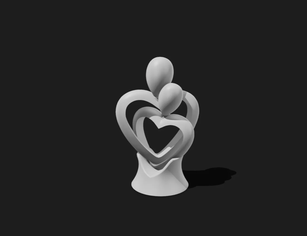 Statuetta innamorati - Printit3D