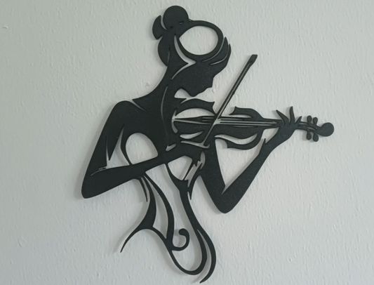 Violinista decorazione da parete
